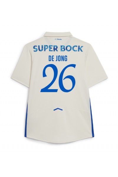 Porto Luuk de Jong #26 Jalkapallovaatteet Kolmaspaita 2025-26 Lyhythihainen Porto Luuk de Jong #26 Jalkapallovaatteet Kolmaspaita 2025-26 Lyhythihainen